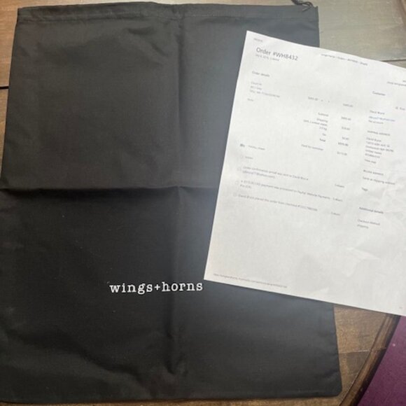 Super Rare - NWT - Wings + Horns Court-Hi Top Sneaker - SZ 44 - Picture 5 of 11